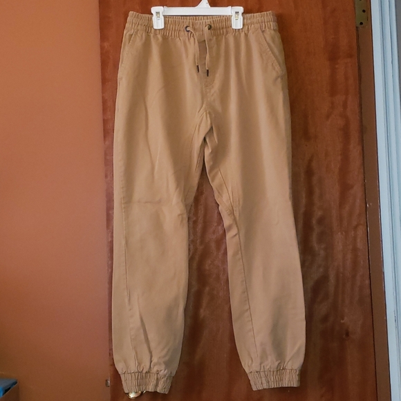 Young Men's SOUTH POLE Khaki Joggers - Picture 1 of 8